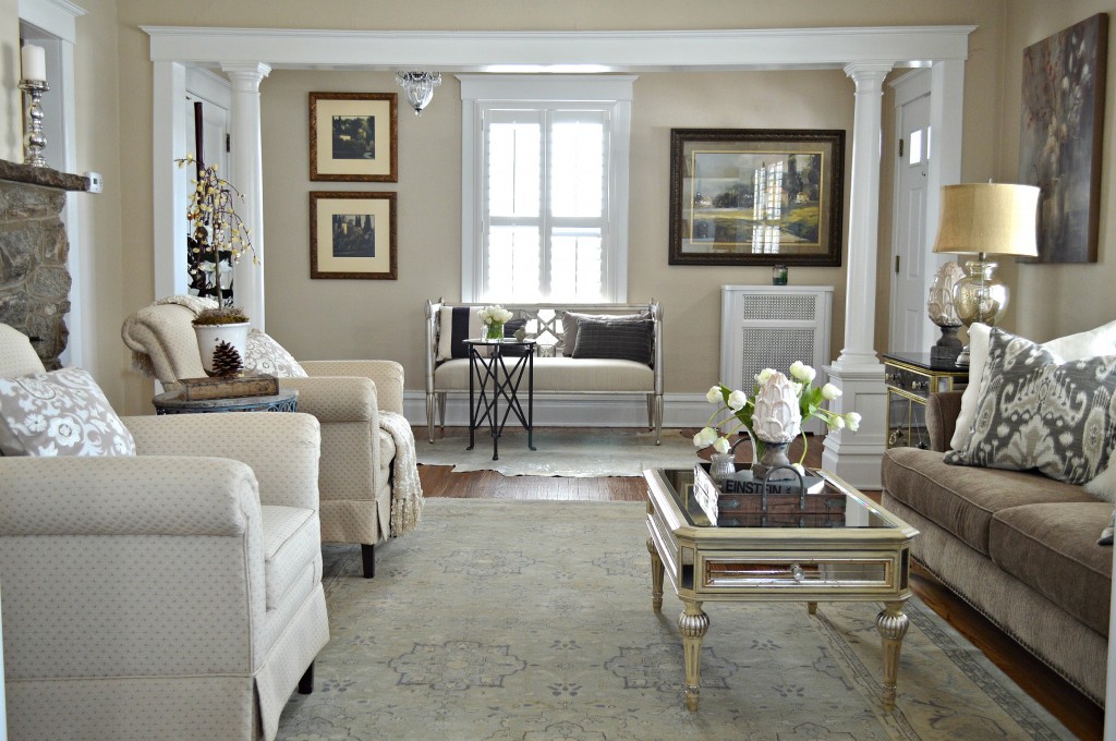 Morris County NJ Interior designer, NJ interior decorator, Traditional Living room by Elite Staging and Redesign